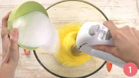 Plumcake arancia e cioccolato - Passo 1