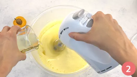 Plumcake albicocche e cioccolato - Passaggio 2