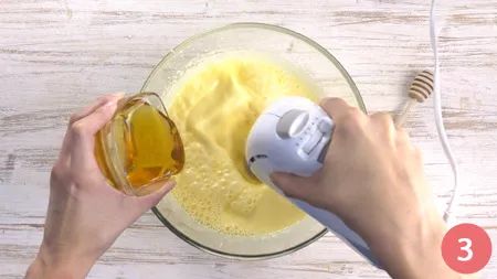 Plumcake al latte e miele - Passaggio 3