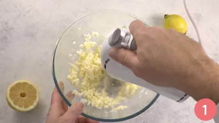 Plumcake al limone - Passaggio 1
