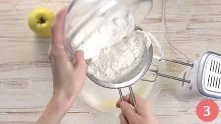 Plumcake alle mele - Passaggio 3