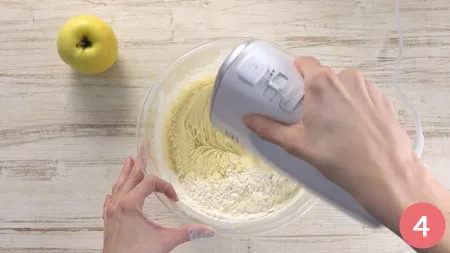 Plumcake alle mele - Passaggio 4