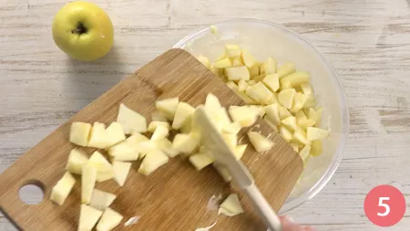 Plumcake alle mele - Passaggio 5