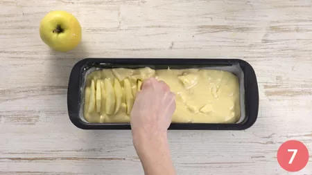 Plumcake alle mele - Passaggio 7