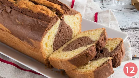 Plumcake bicolore - Passo 12