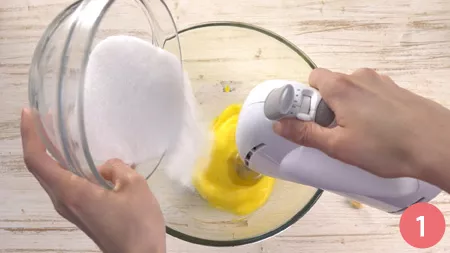 Poke cake alla Nutella - Passaggio 1