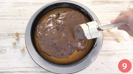 Poke cake alla Nutella - Passaggio 9