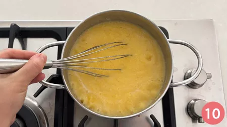 Polenta funghi e salsiccia - p10