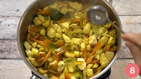 Un pizzico di sale e qualche mestolo di brodo vegetale