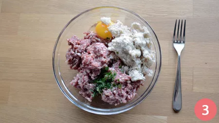 Polpette di carne ai funghi - P3