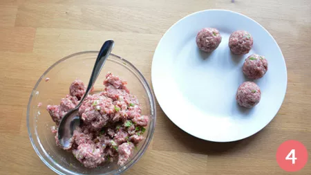 Polpette di carne ai funghi - P4