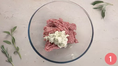 Polpette al sugo - passaggio 1