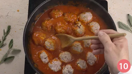 Polpette al sugo - passaggio 10