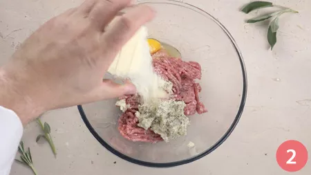 Polpette al sugo - passaggio 2