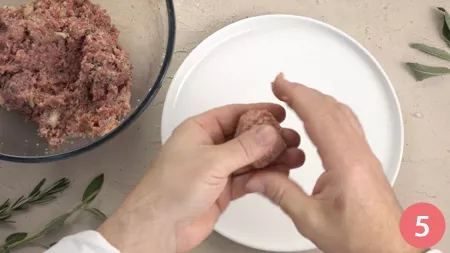 Polpette al sugo - passaggio 5