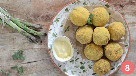 Polpette di asparagi - P8