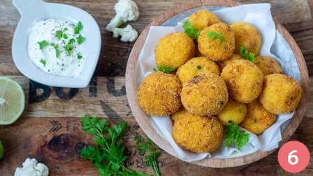 Polpette di cavolfiore - P6