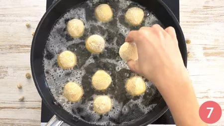 Polpette di ceci - Passaggio 7