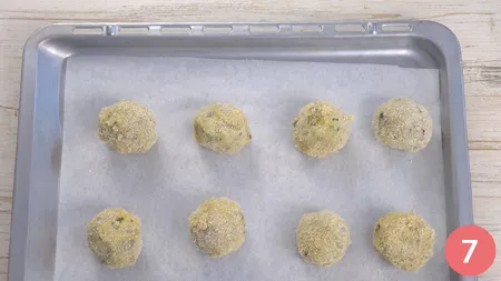 Polpette di pesce al forno - Passaggio 7
