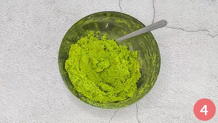 Polpette di piselli - Passaggio 4