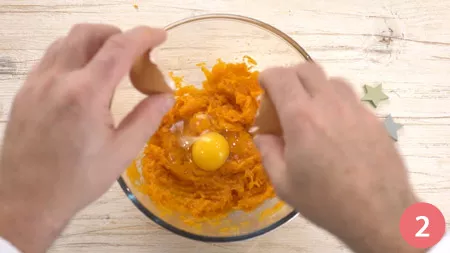 Polpette di zucca al forno - Passo 2