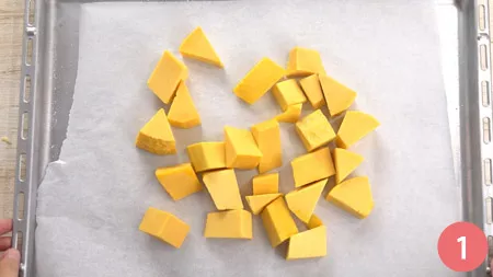 Polpette di zucca - Passo 1