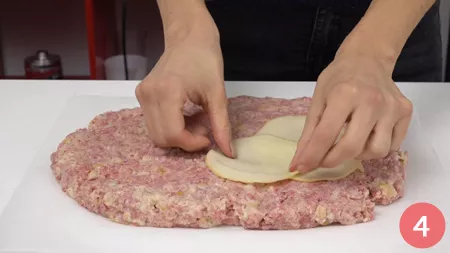 Polpettone con cuore filante - P4