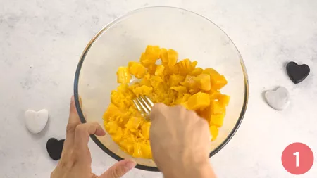 Polpettone di zucca - Passaggio 1