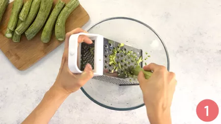 Polpettone di zucchine - Passaggio 1