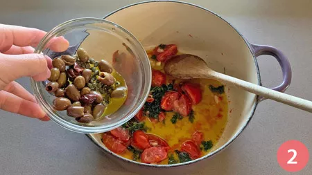 Polpo alla Luciana - Passaggio 2