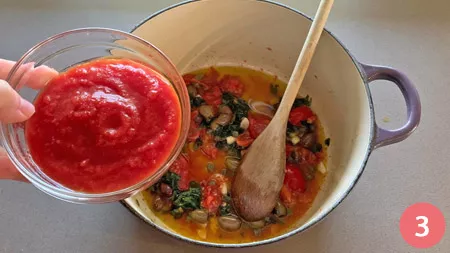 Polpo alla Luciana - Passaggio 3
