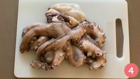Polpo alla Luciana - Passaggio 4