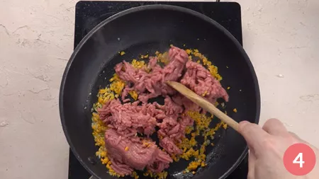 Pomodori ripieni di carne - Passaggio 4