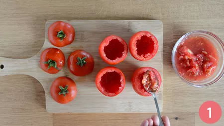 Pomodori ripieni di insalata greca - P1
