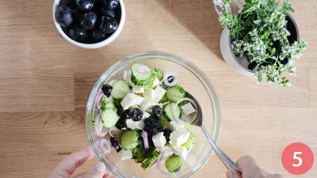 Pomodori ripieni di insalata greca - P5