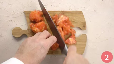 Pomodori ripieni di riso - Passaggio 2