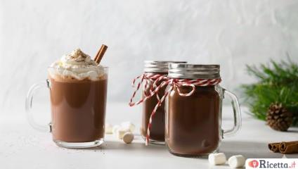 Preparato per cioccolata calda da regalare: densa e vellutata
