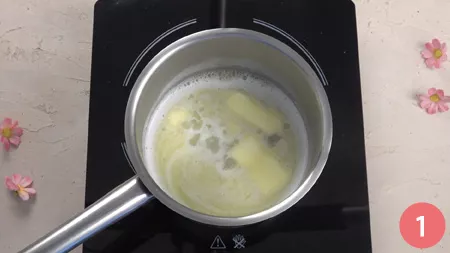 Profiteroles al cioccolato bianco - Passaggio 1