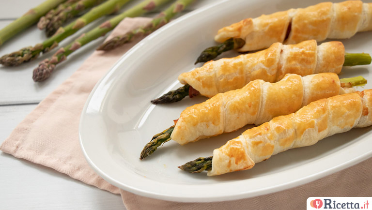 Ricetta asparagi in sfoglia