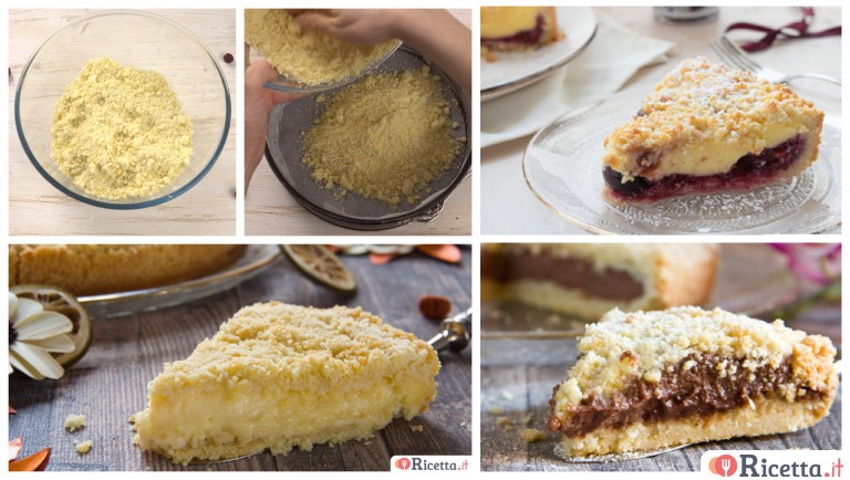 Ricetta base della torta sbriciolata: impasto base per mille varianti