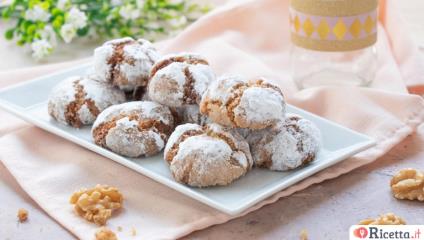 Biscotti alle noci, la ricetta con solo 3 ingredienti