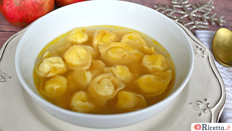 Cappelletti in brodo con il Bimby