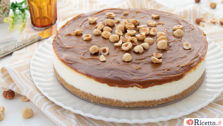 Cheesecake al caramello