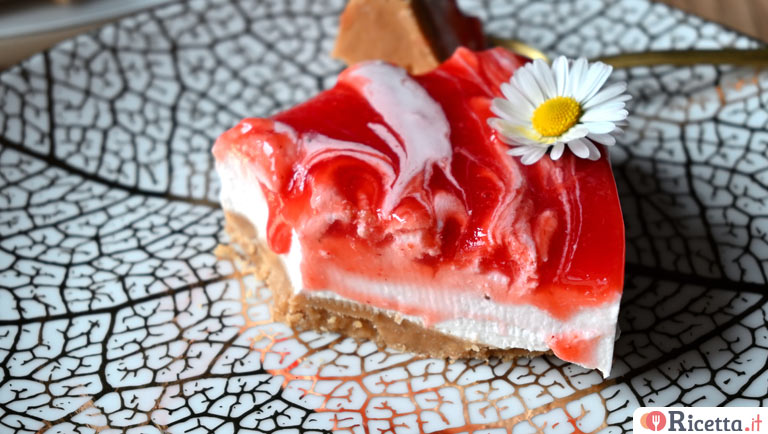 Cheesecake alle fragole con il Bimby
