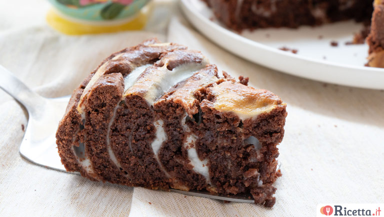 Crostata arrotolata al cacao