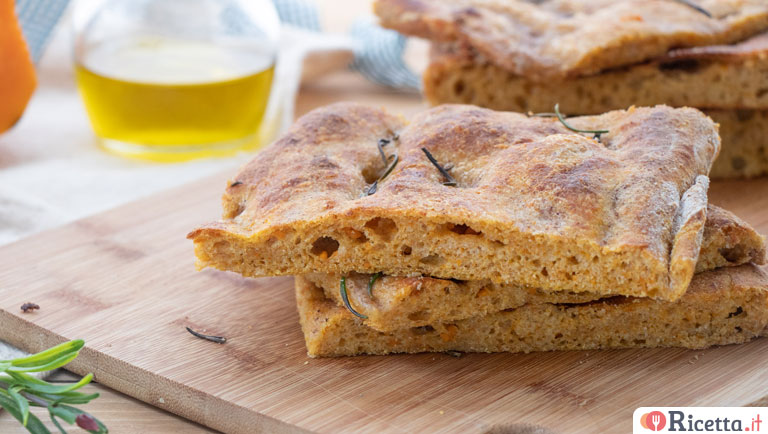 Focaccia alla zucca