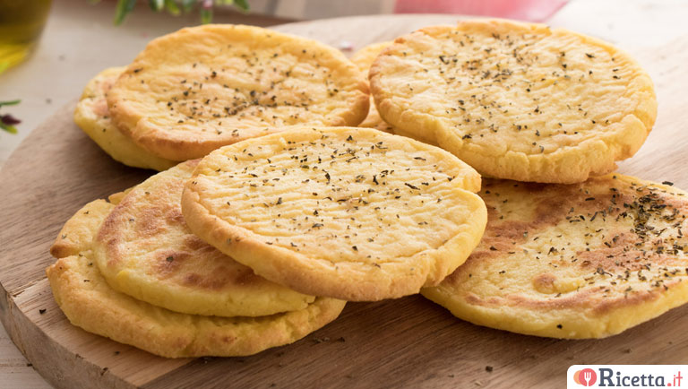Ricetta focaccine di patate