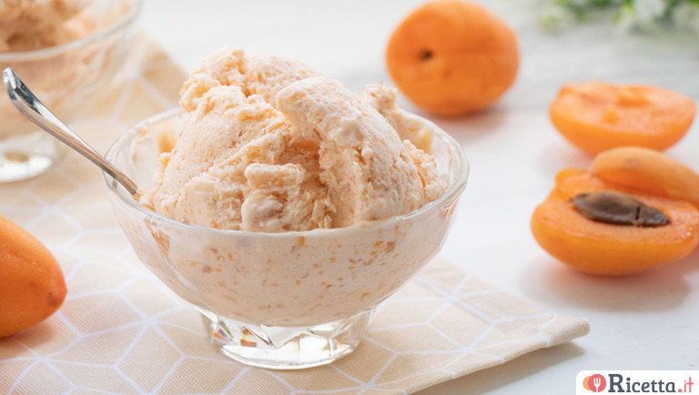 Gelato all'albicocca