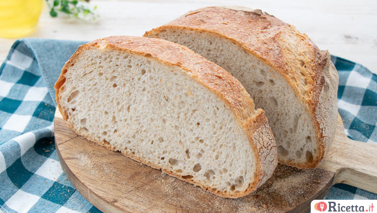 PANE CON LIEVITO MADRE ricetta pane fatto in casa con passo passo