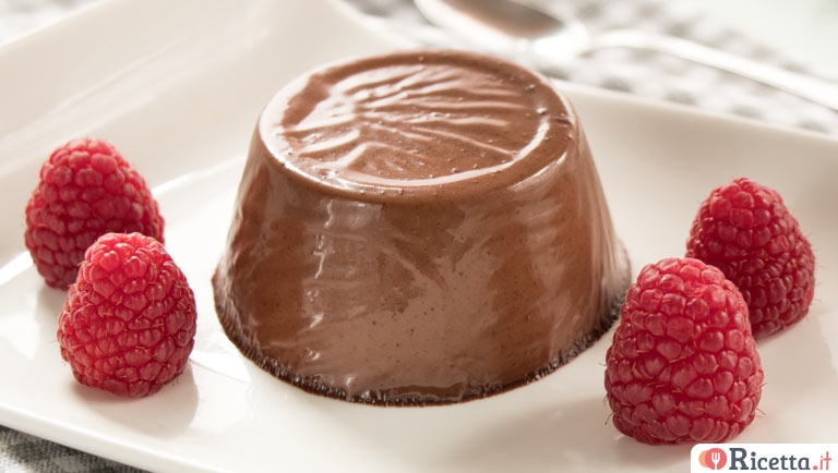 Panna cotta al cioccolato